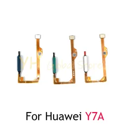 For Huawei Y7A / P smart 2021 / Enjoy 20 SE Fingerprint Reader Touch ID Sensor Return Key Home Button Flex Cable Repair Parts