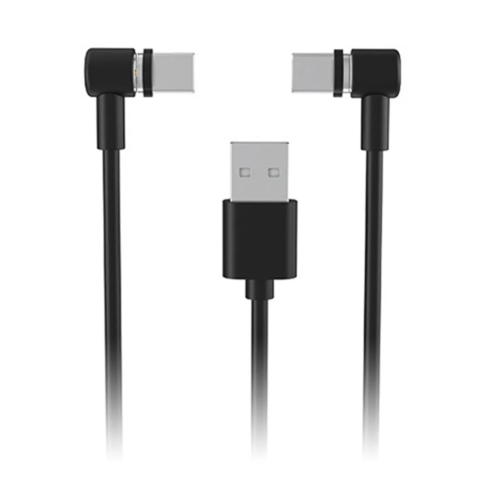 Multipurpose Gamepad Type C Charging Cable Two-in-One Game Handle Charger Cable Plug and Play Save Space Accessories for PS VR2