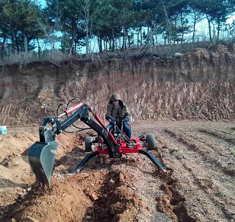 Tractor Backhoe - Cheap Small Orchard Excavator Mini Digger