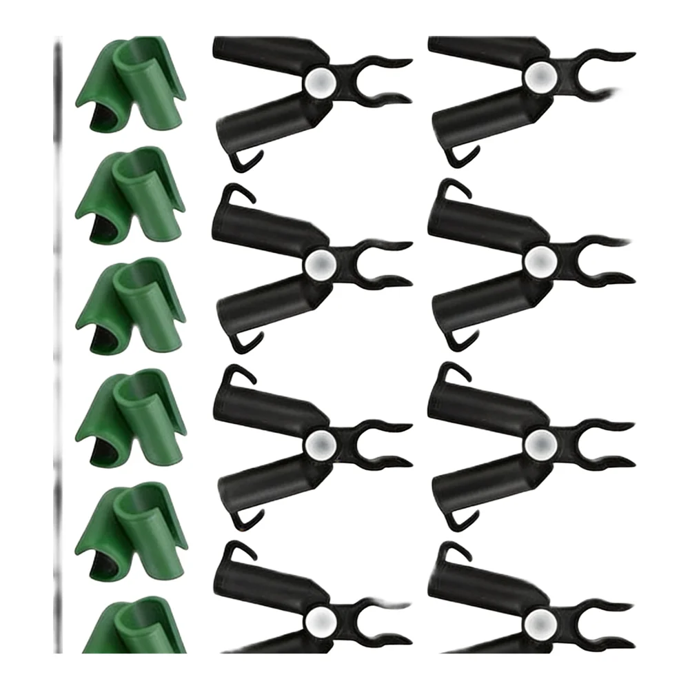 Climbing Plant Accessories Adjustable Buckle Clips Versatile For Climbing Plants Weather Resistant Material For 11mm Stakes
