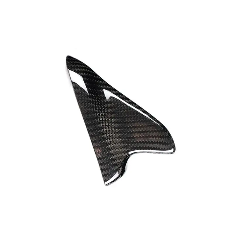 Car Roof Antenna Cover Trim Shark Fin Carbon Fiber Aerial For Camaro 2010-2015-A67F