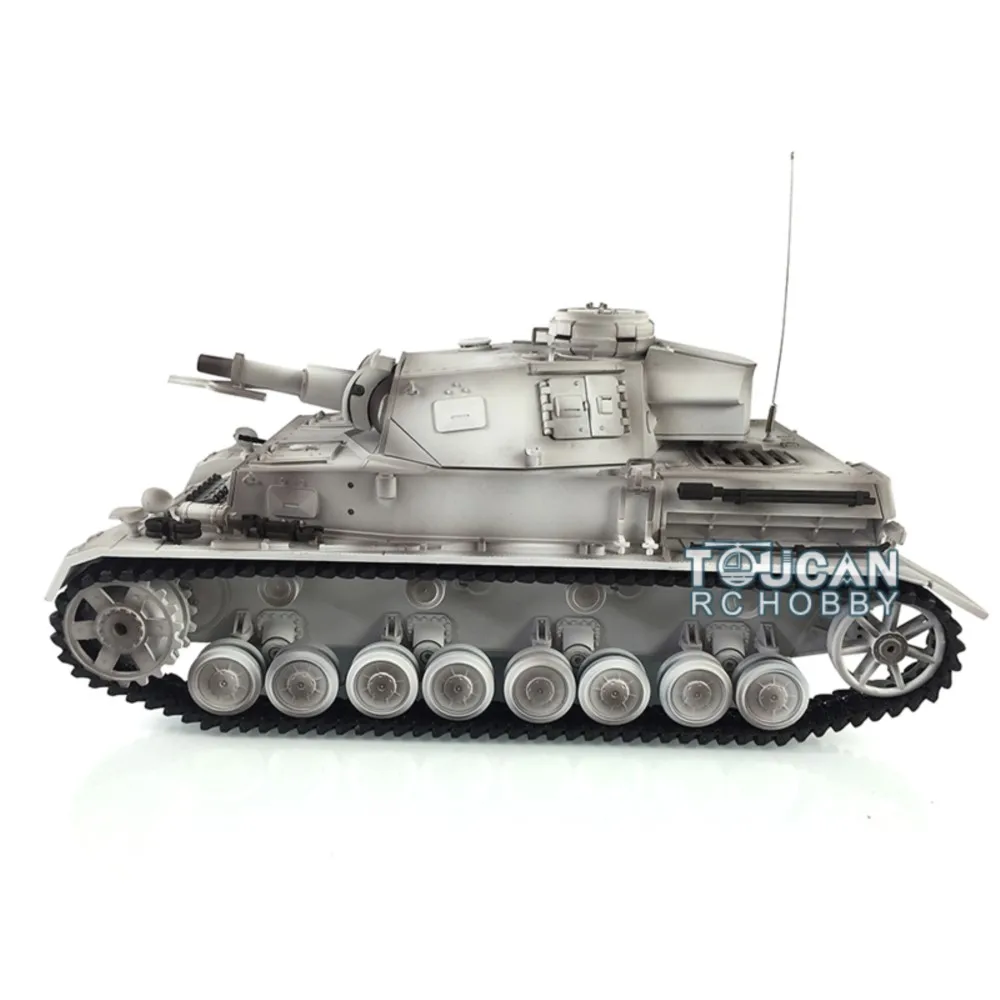 Henglong Pro Ver 1/16 Snow 7.0 Panzer IV F RTR دبابة مع جهاز للتحكم عن بُعد 3858 مسارات معدنية المهمل عجلات الطريق TH17393-SMT7 #2
