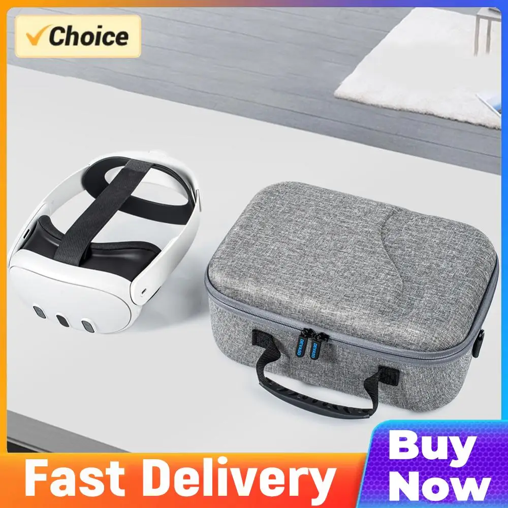 

Жесткий чехол для переноски, портативная защита, модный жесткий дорожный чехол, расширяемый объем, жесткий защитный чехол для переноски для Meta Quest 3