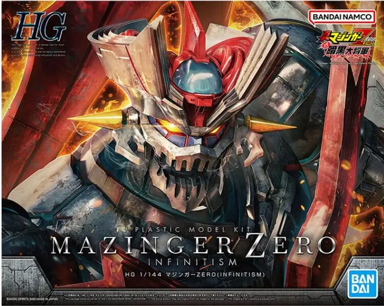 Original Mazinkaiser vs dark general infinitism mazinger zero HG 1/144 COLLECTION figure toy pvc assembly model kit