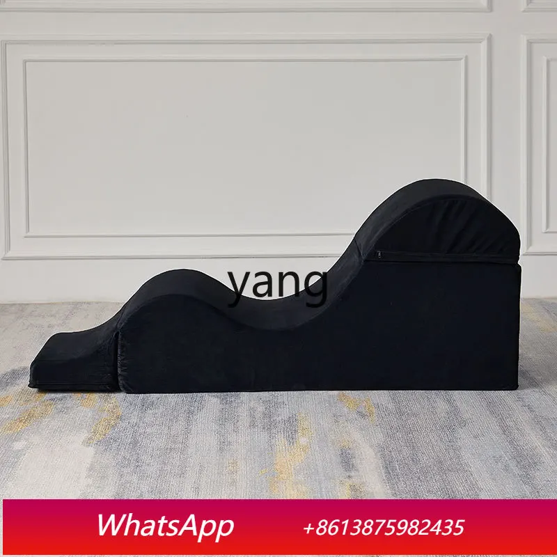 LTT multifunctional couple seat yoga chair wave sofa S-type hotel chaise longue