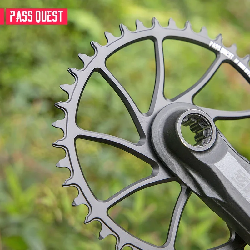 PASS QUEST 0mm オフセット ナローワイドチェーンリング：アルミニウム