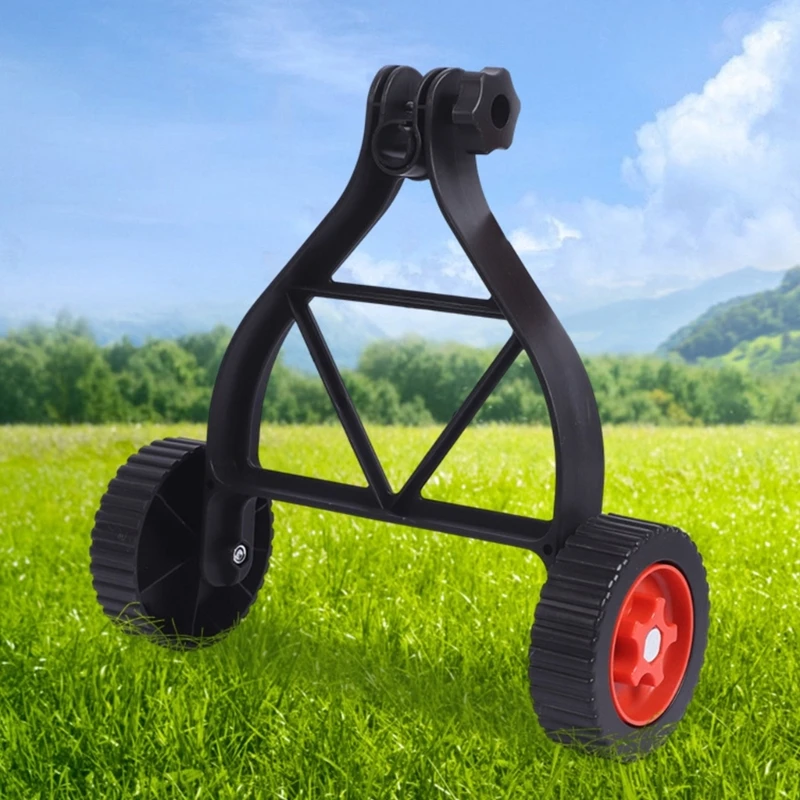 A2UD Adjustable Support Wheels Auxiliary Wheels for Cordless Grass Trimmer Attachment
