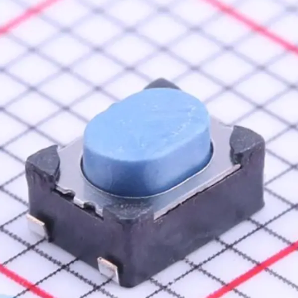 PTS810SJG250SMTRLFS 4.2x3.2x2.5mm 400gf NEW Original PTS810 Series SPST Mom 16V SMT Blue Actuator Microminiature Tactile Switch