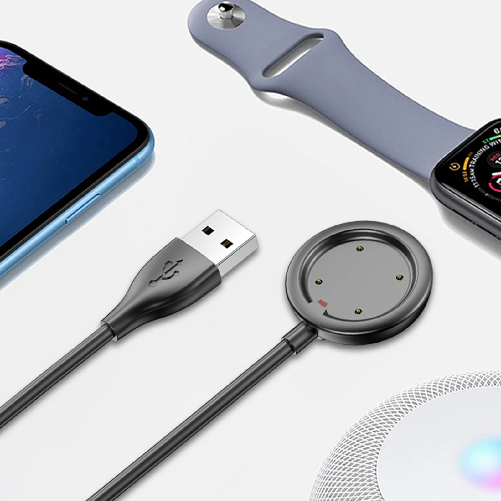 

Запасные кабели-адаптеры для зарядки длиной 3,3 фута, USB-кабель для зарядки/док-станции для POLAR Vantage V/Vantage M/POLAR GRIT X/Ignite