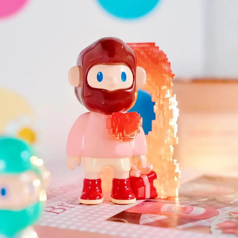 New Finding Unicorn Farmer Bob Next Generation Pixel Universe Series Toys Cool Figures Model Desktop Decoration Birthdays Gifts