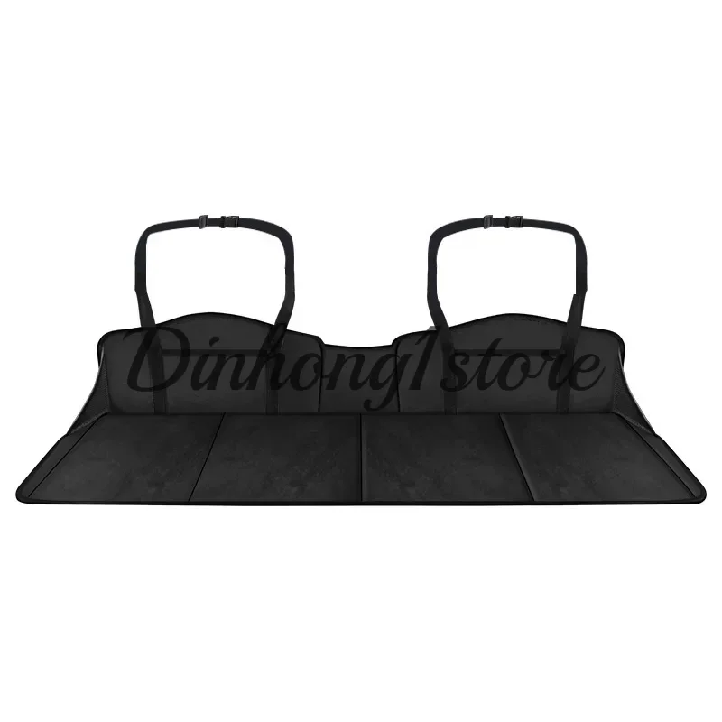 Car Back Seat Extender Seat Cushion Travel Bed Camping Mattress Foldable Storage Storage Convenient Trunk Extension Plate