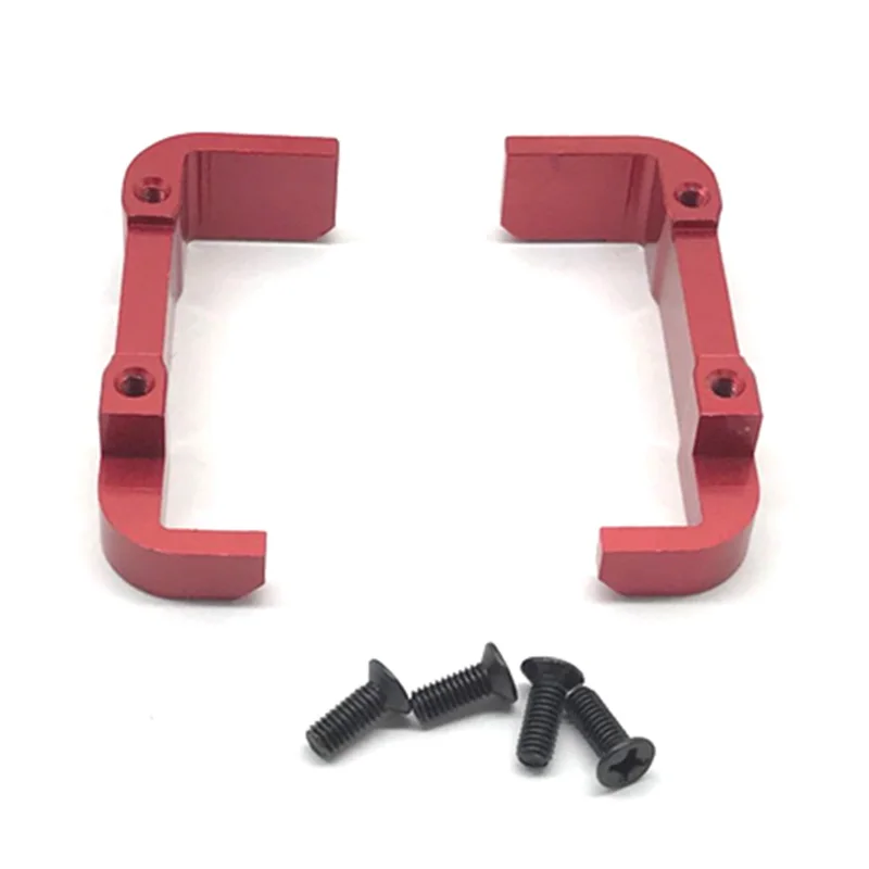 RC Car Battery Baffle Mount Base Replacement Accessories Fit for 144001 1/14 4WD RC Car Parts,Red