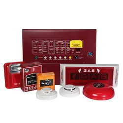 Zone 4 Gas Fire Extinguishing Control Panel  Gas Fire Extinguishing Controller Gas Leakage Alarm System Control Panel