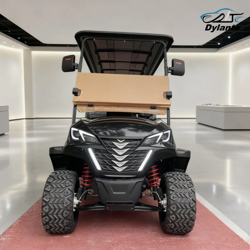 الشركة المصنعة للتخصيص 80-100 كجم صغير 45 كم/ساعة نادي عربات التي تجرها الدواب عربة جولف كهربائية لدورات الغولف بالجملة والتجزئة #1