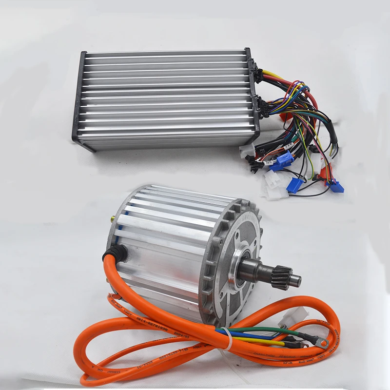 

Электрический трехколесный велосипед Jusong и четырехколесный бесщеточный двигатель постоянного тока PMSM60V, 48 В, 72 В, 1800 Вт, высокоскоростной контроллер 4000 об/мин