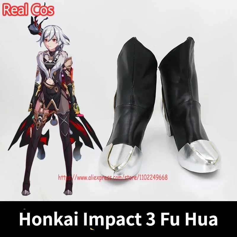 

RealCos Honkai Impact 3 Fu Hua Cosplay Shoes Boots Halloween Cosplay Costume Accessory