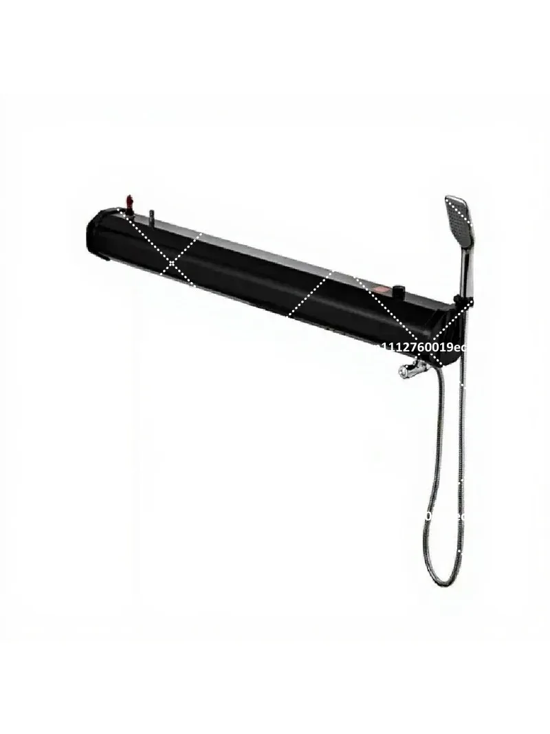 Outdoor Travel Solar Shower Bag Tank with Pump Portable Roof Rack Kit for Camping Off-Road Vehicle