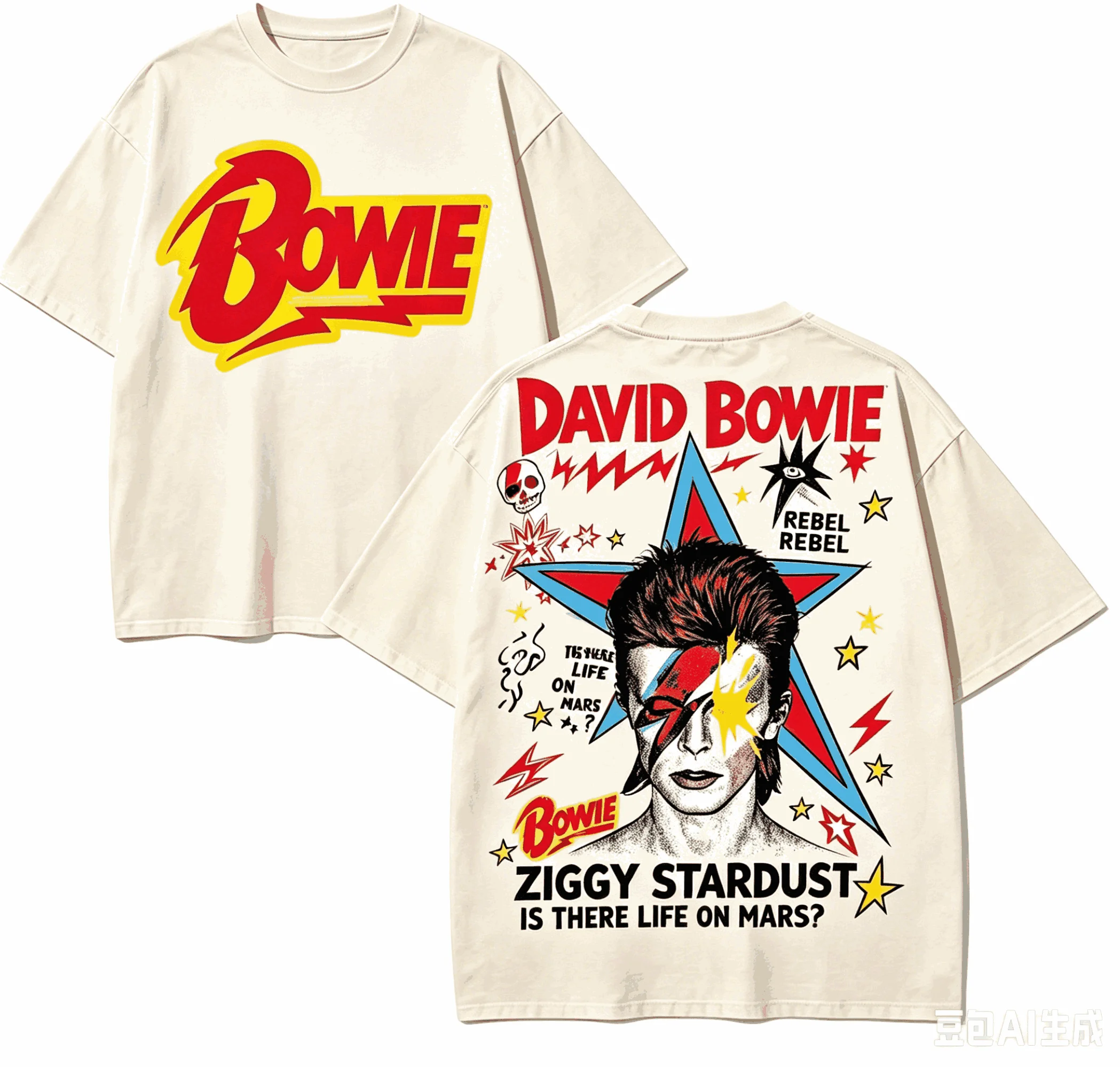 David Bowie for Fan Gift T-shirt Men Women Harajuku Oversized Unisex Short Sleeve Streetwear high quality Comfortable Classic
