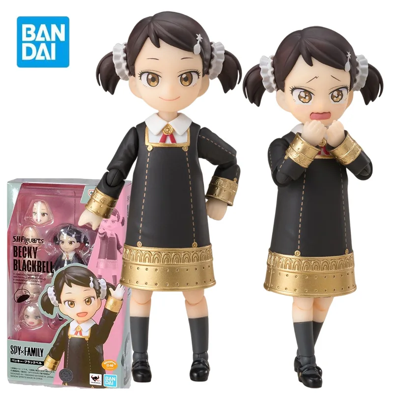 

BANDAI SPIRITS S.H.Figuarts BECKY BLACKBELL Фигурки SPY×FAMILY Аниме Модель Комплект Игрушки для мальчиков Коллекция оригинальных коробок