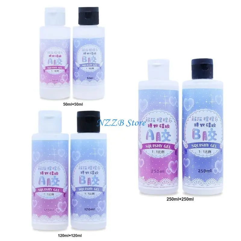 T21F 50 مللي/120 مللي/250 مللي كريستال لينة الراتنج AB للصب-1:1 نسبة طلاء الراتنج واضحة لصنع المجوهرات الحرفية الديكور #6