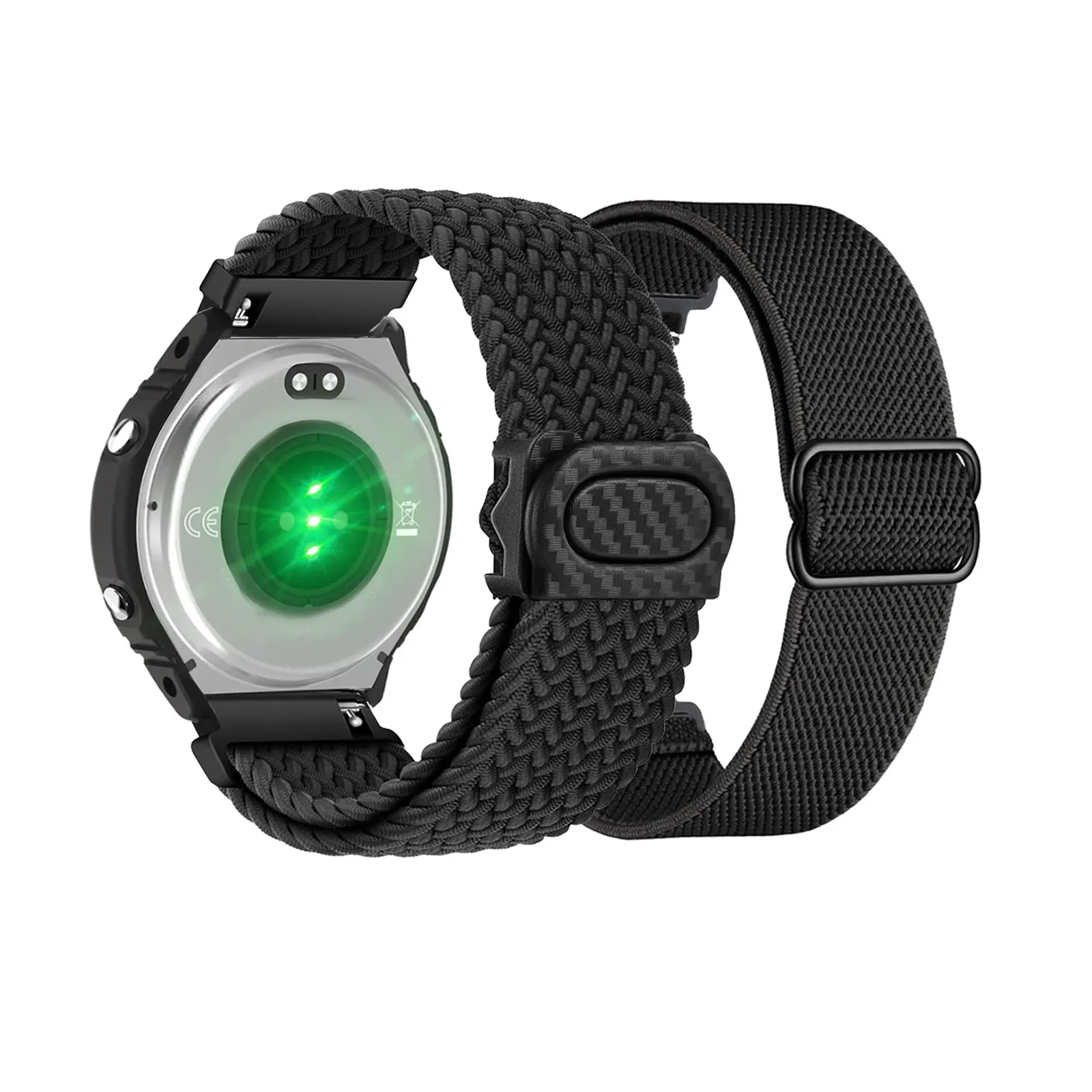 

2pcs Elastic Nylon Bands for Kospet Tank S1/S2/M1/M1 Pro/Amaztim C20 Strap for Men and Women