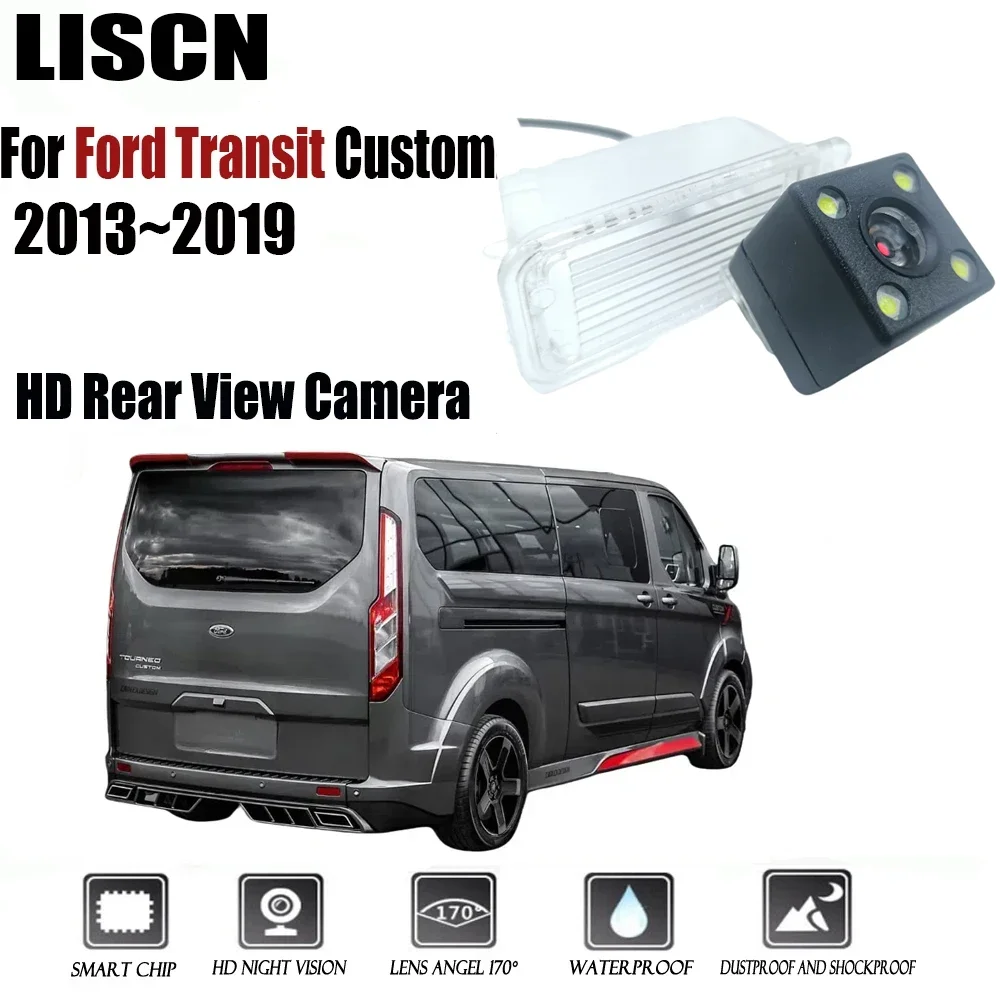 rear view camera For Ford Transit Custom 2013 2014 2015 2016 2017 2018 2019 Reverse Camera/CCD/Night Vision/license plate camera