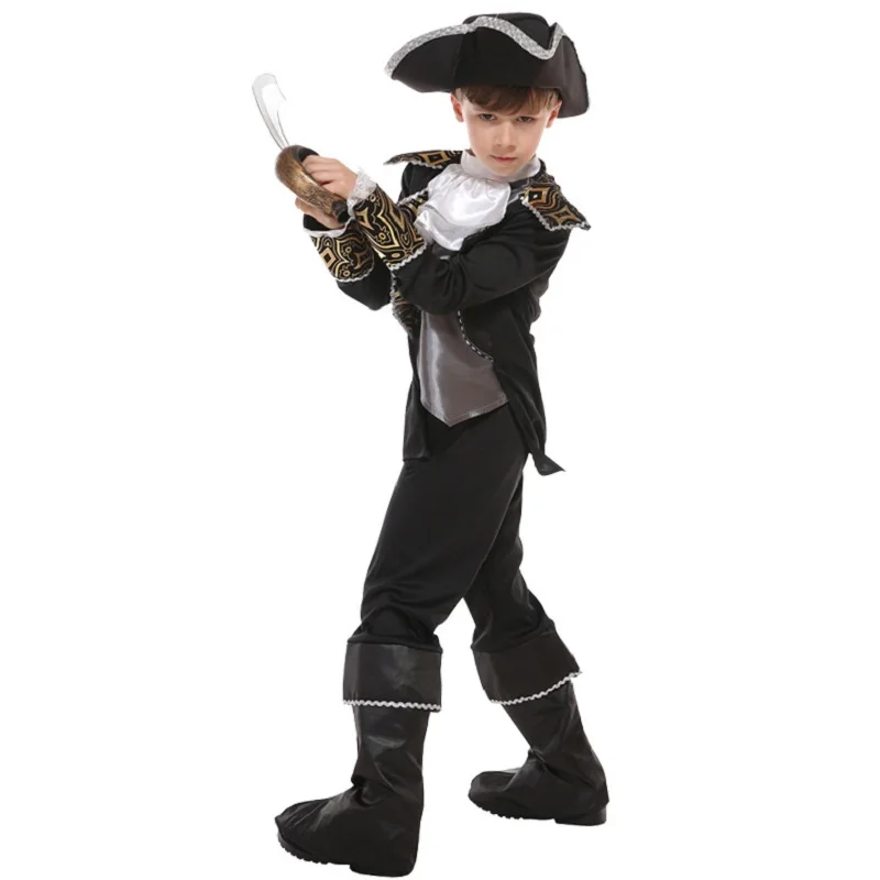 Kinder Pirate Kostüm Fantasia Infantil Cosplay Kleidung Halloween Kostüme Für Jungen Kinder Geburtstag Karneval Party Phantasie Kleid