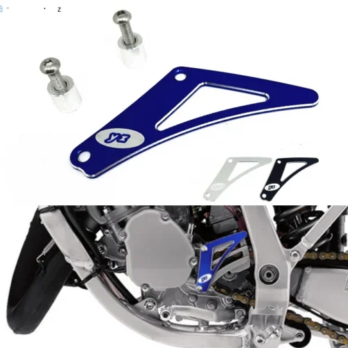 Couvercle de protection de pignon avant avec logo YZ, adapté pour YAMANA YZ125 2006-2022 YZ125X 2020 2021 2022