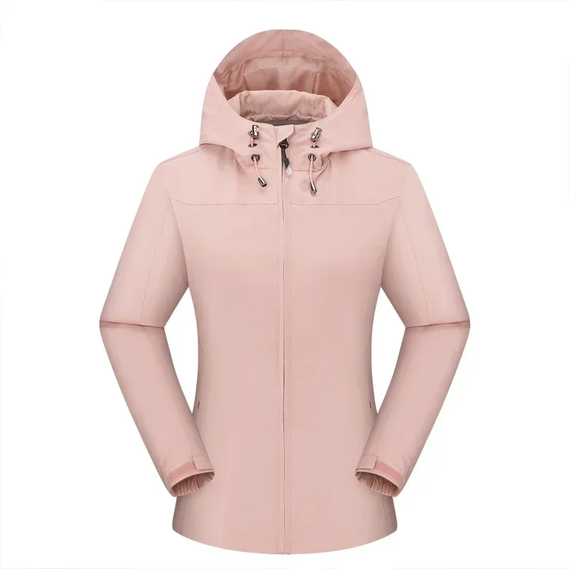 

Raincoats Windbreaker Winter Fit Fleece Outdoor Boy Girl Windproof Waterproof Rain Coat Lightweight Men Women 3-in-1 Hood Jacket