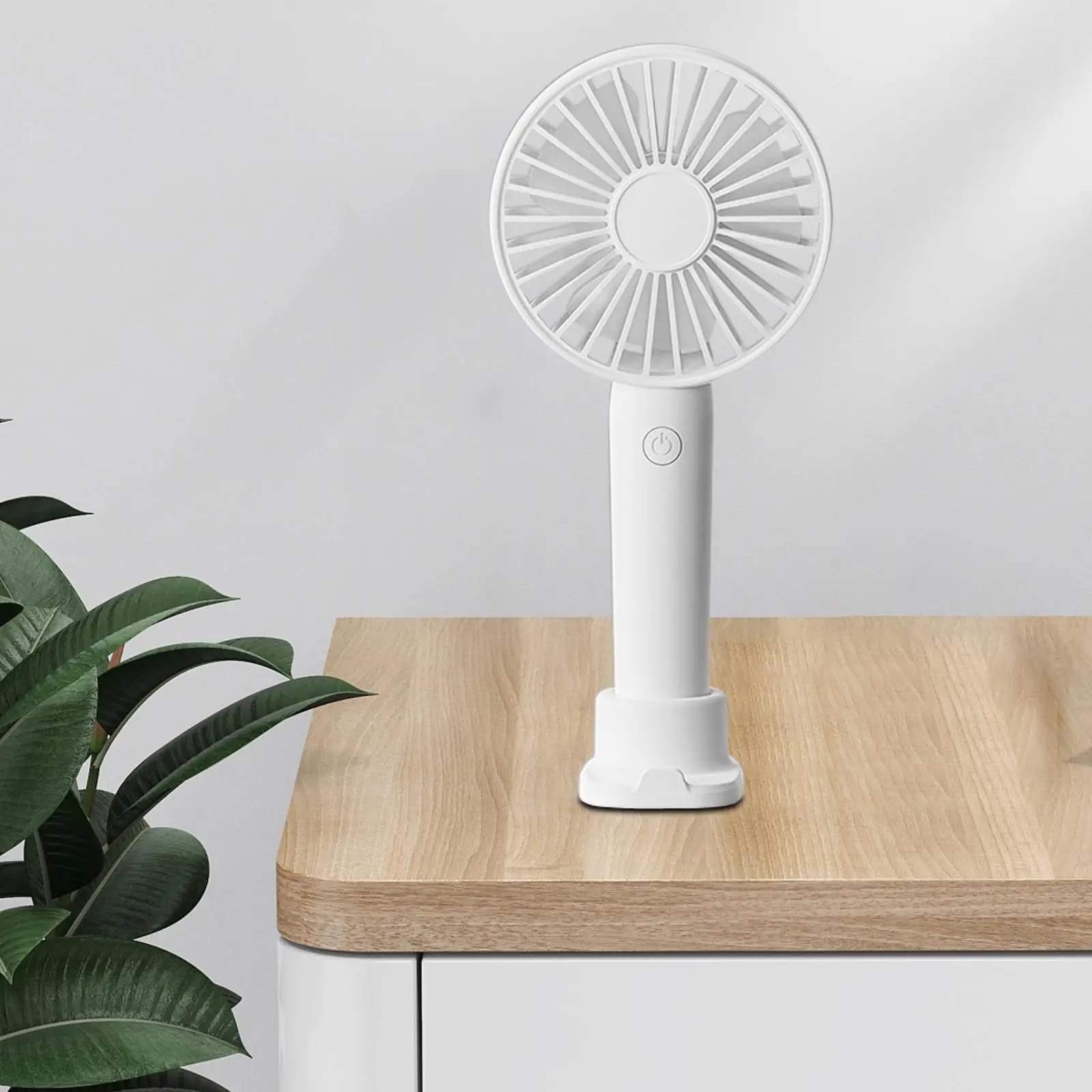 Mini ventilador de mano, refrigeración Personal, ajuste de 3 velocidades para oficina, habitación al aire libre