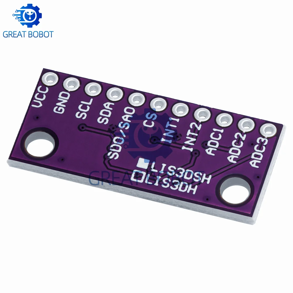 وحدة مقياس التسارع BS LIS3DSH عالية الدقة بثلاثة محاور: مصممة خصيصًا لـ Arduino - تطبيقات استشعار الحركة المجهزة #3