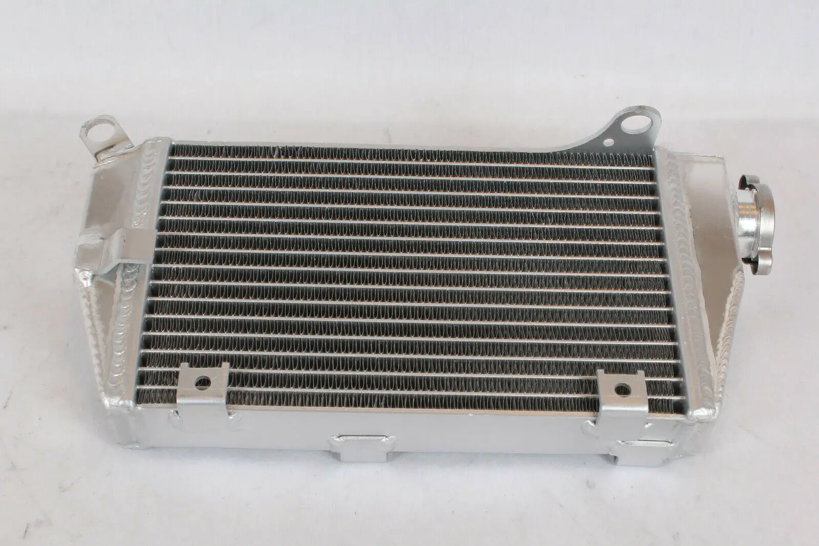 For 1987-2007 Kawasaki KLR650 KLR 650 Aluminum Radiator Cooler Cooling Coolant 1987 1988 1989 1990 1991 1992 1993 1994 1995 1996