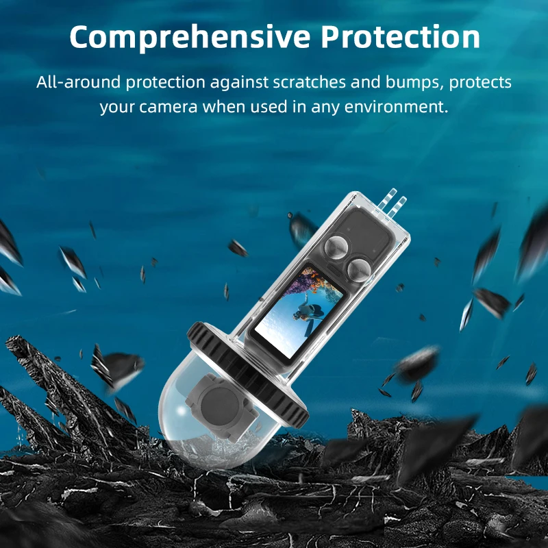 45M Waterproof Case for DJI Osmo Pocket 3 Anti Fog Diving Case Protective Shell for Pocket3 Anti-Scratch Dive Case Accessories