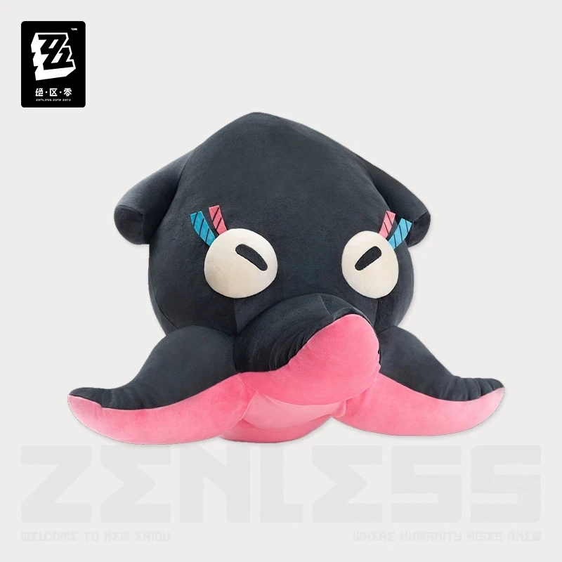 Official ZenlessZoneZero Genuine “Delusional Dreams” Series Game Merchandise: Octopus Plush Pillow, Home Goods
