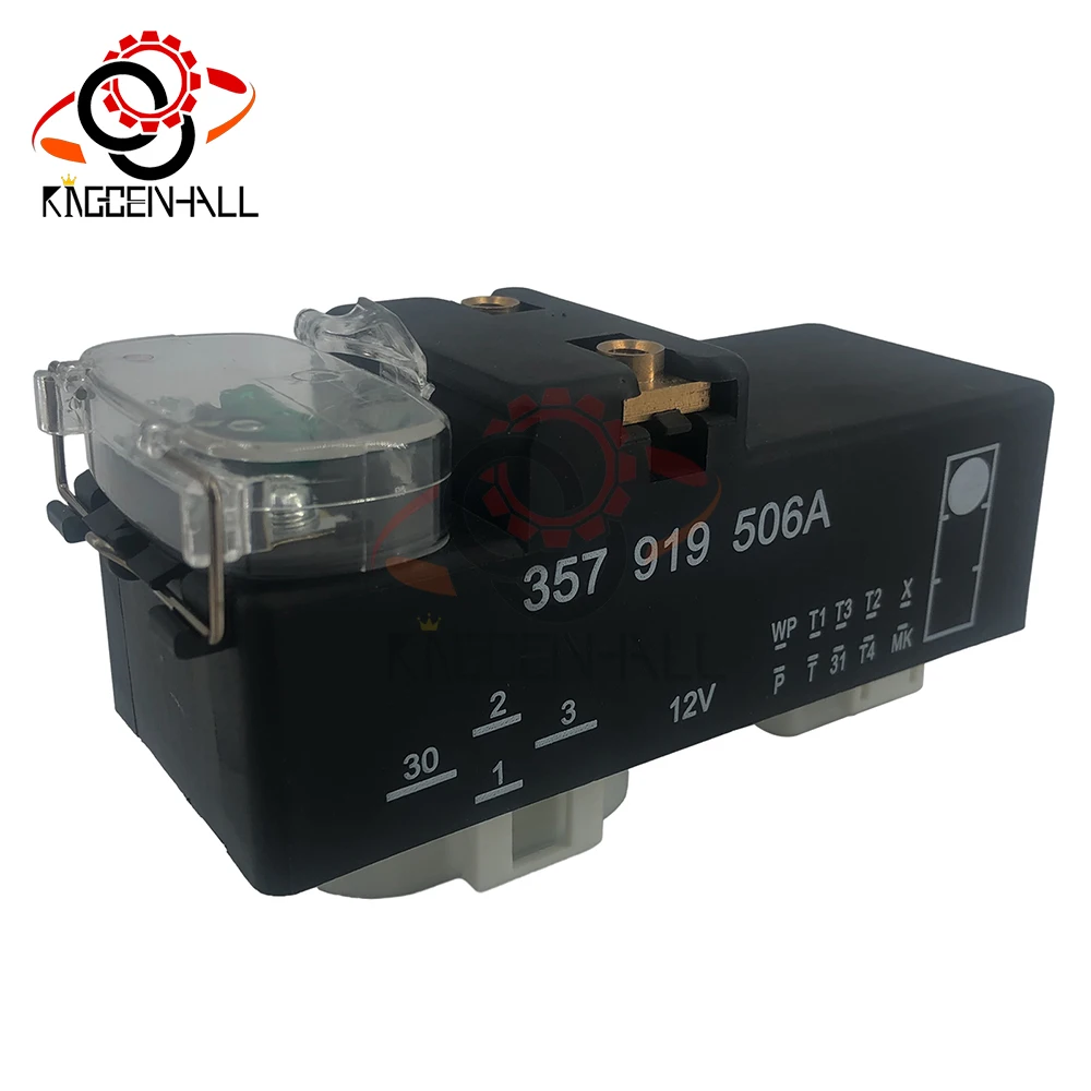 

357 919 506 A Electronic Fan Controller Air Conditioning Cooling Relay Temperature Switch 357919506A for VW Golf Jetta Passat