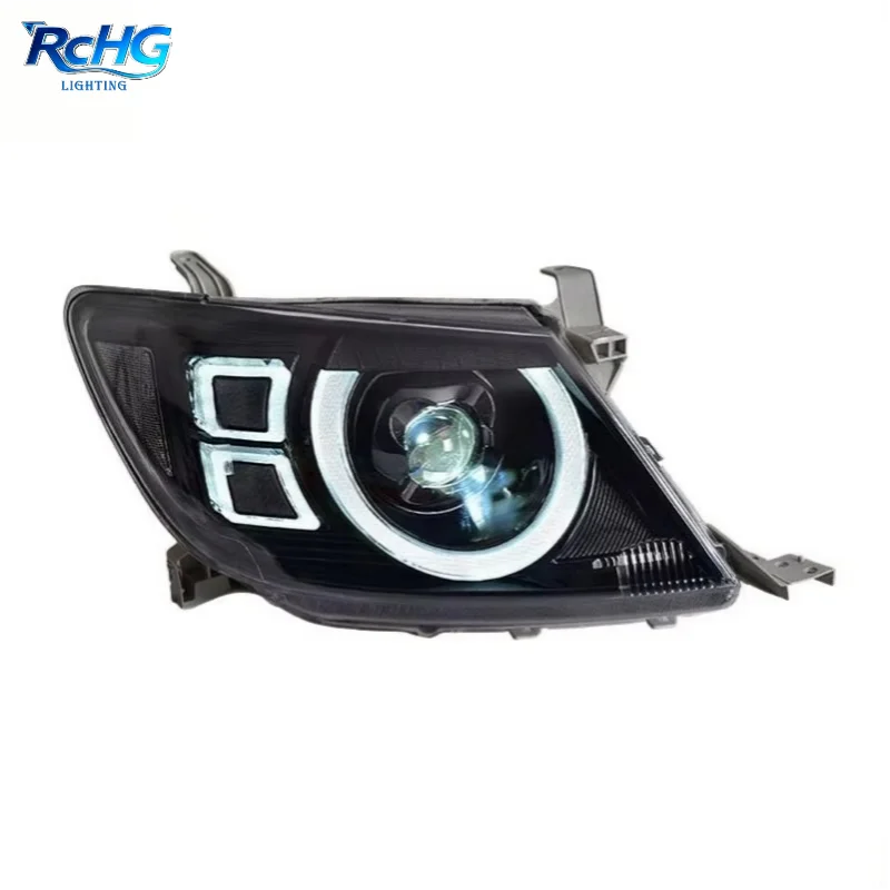 RCHG for Hilux VIGO 2008-2011 LED Headlight Assembly Plug-and-Play 100% Fitment 4100K Neutral White High Quality