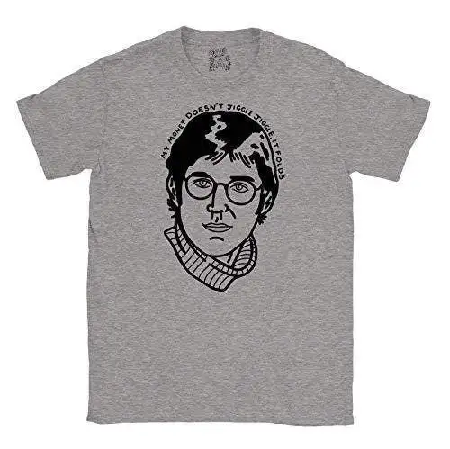 Louis Theroux T Shirt My Money Doesn't Jiggle It Folds Apparel Weird Weekends