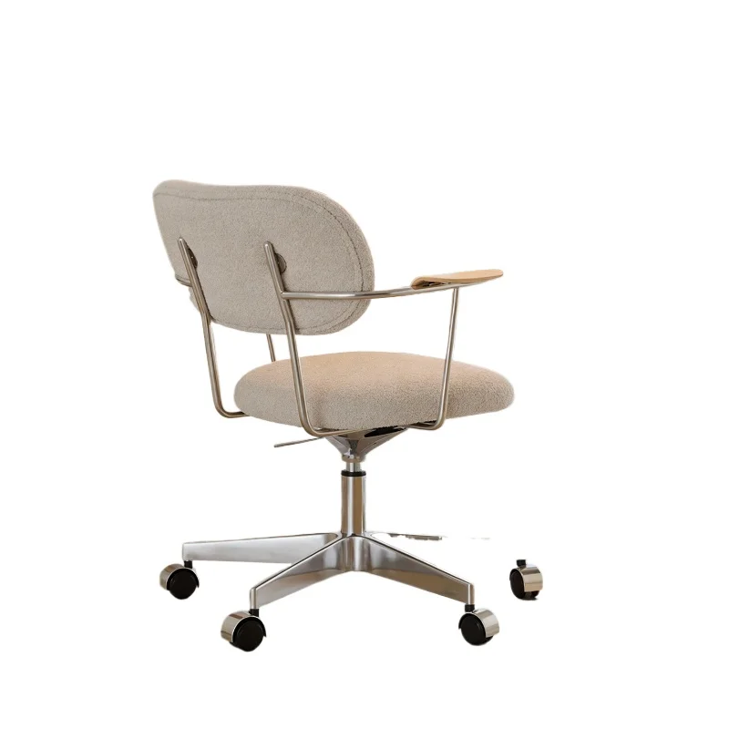

Learn light luxury ergonomic bedroom dressing chair office liftable swivel chair
