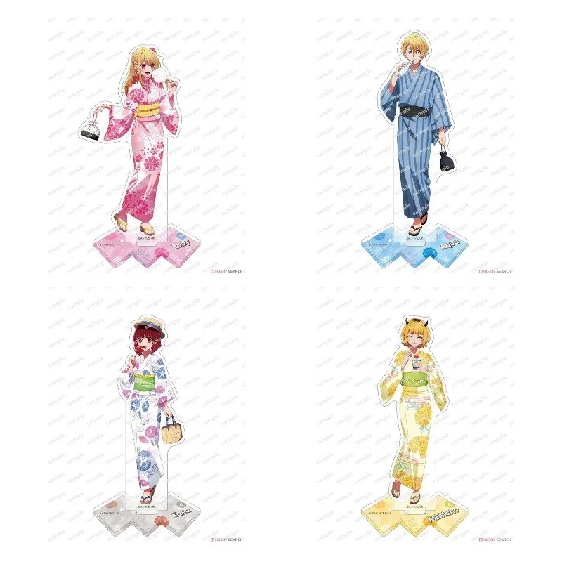 Japan Anime OSHI NO KO Figures Hoshino Akuamarin Cosplay Kimono Acrylic Stands Arima Kana MEM CYO Character Model Fans Gift