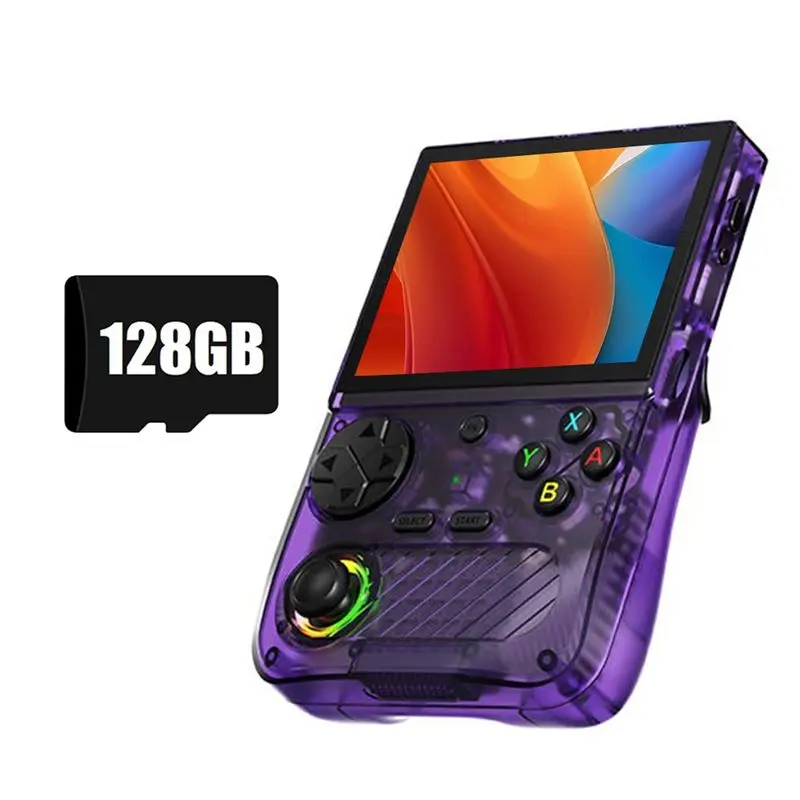 A42T-K36S Retro 20000+ Games 128GB Handheld Video Game Console 3D Joystick Wifi Linux Player Up To 20+ Emulator D