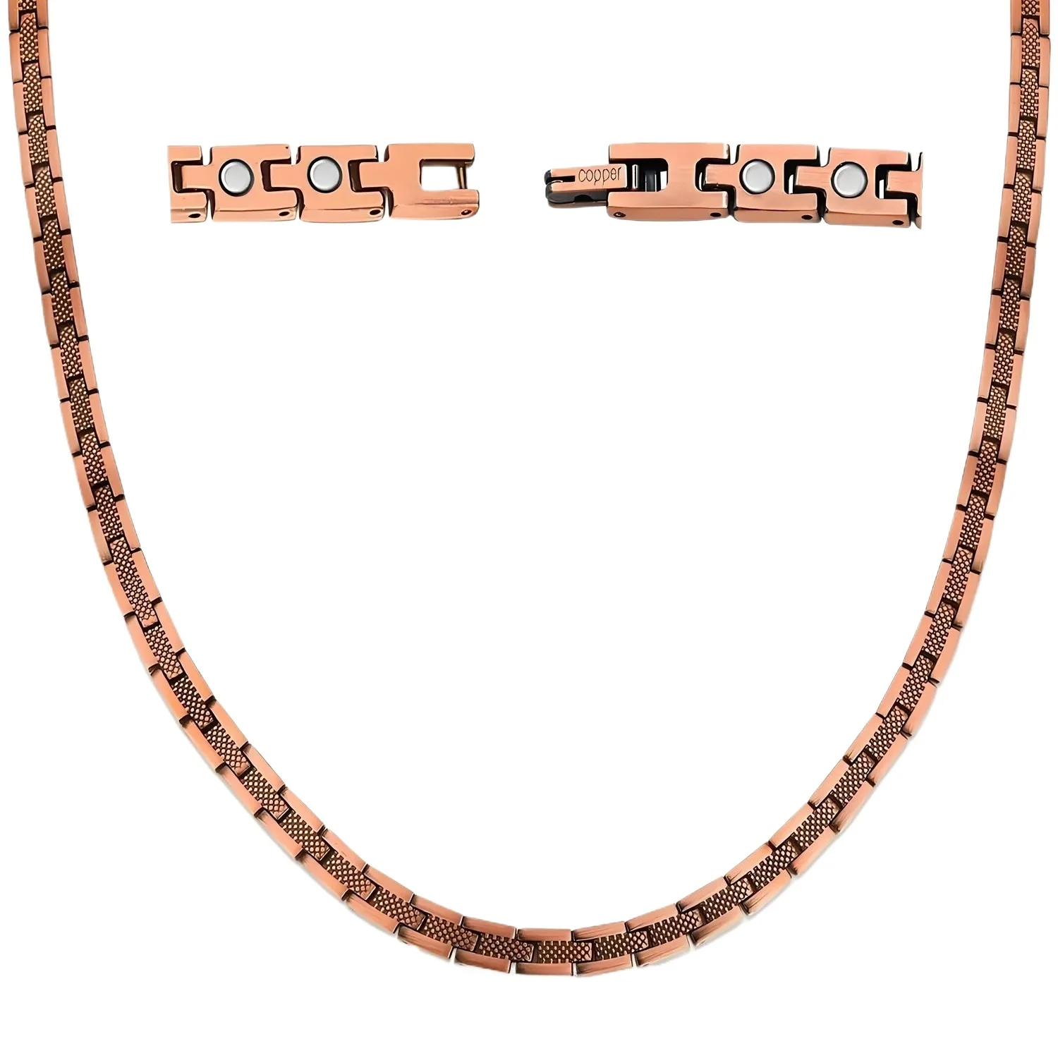 

CATZ Premium Pure Copper Necklace for Men Women Copper Magnetic Necklace for Arthritis Pain High-end Jewelry Gift