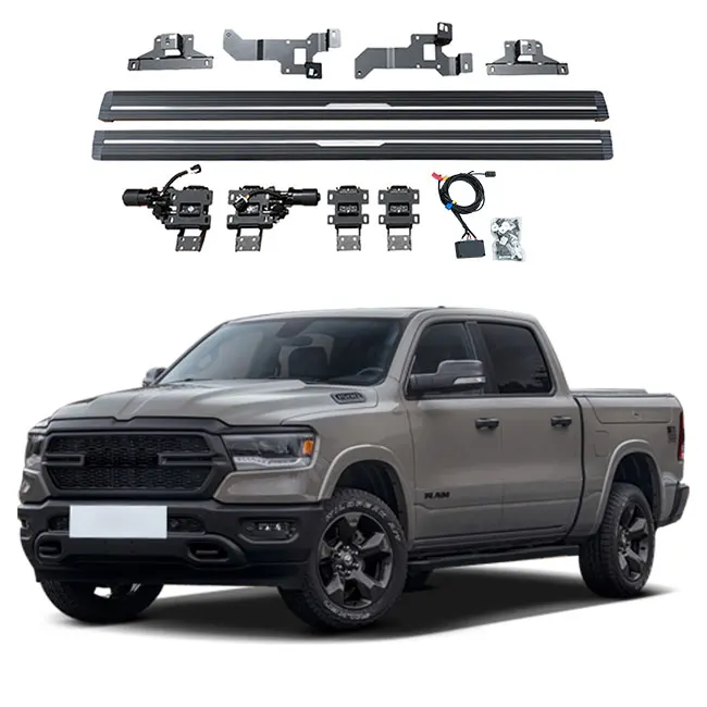 

High Quality Aluminum Alloy 4X4 Pickup Truck Power Run Board side step for Dodge RAM 1500 CREW CAB 2022