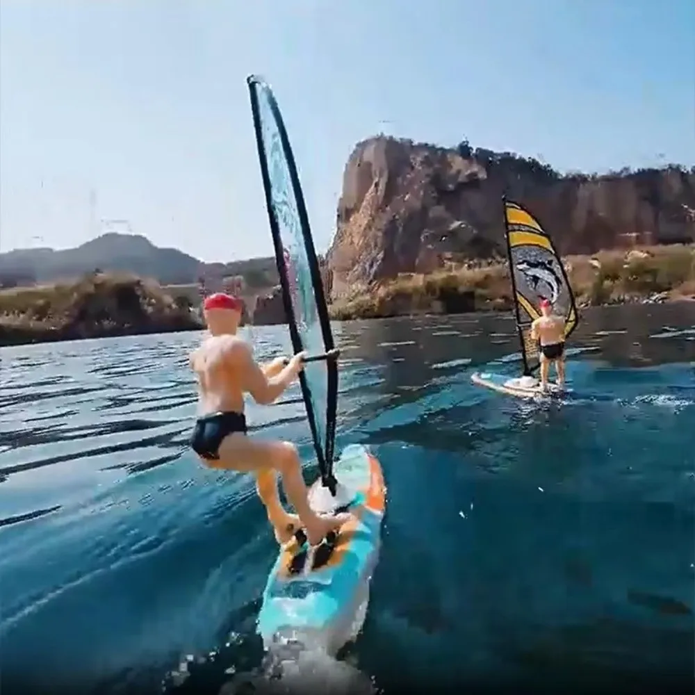 Paddling Waterproof RC Boat Low Speed High Speed Remote Control Boat Balanced Sailboat Summer