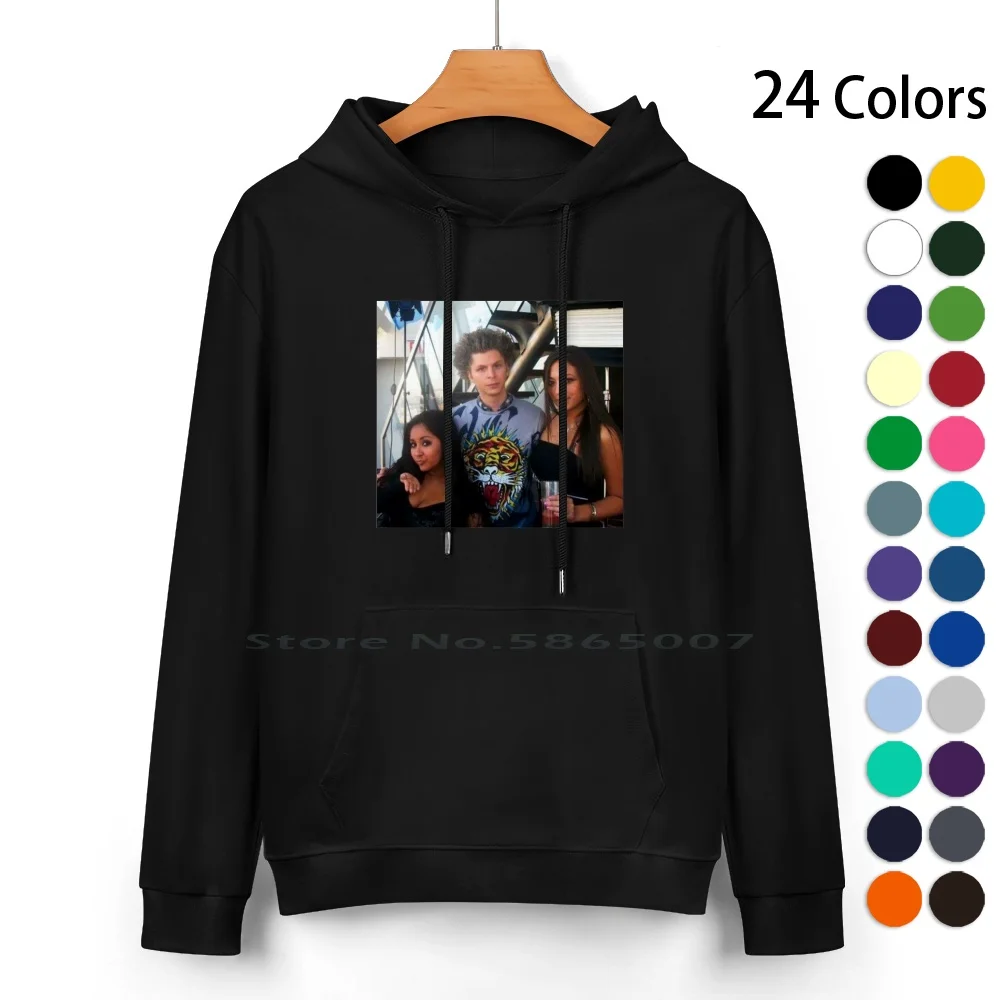 Michael Cera , Jersery Shore-Meme Pure Cotton Hoodie Sweater 24 Colors Michael Cera Shore Gym Tan Laundry Dank Cringe 4chan