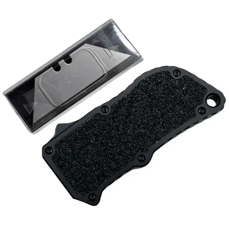Portable Box Cutter Retractable Non-Slip Box Cutter Craft Cutting Supplies Multipurpose Stationery For Carpet Sheetrock Rope