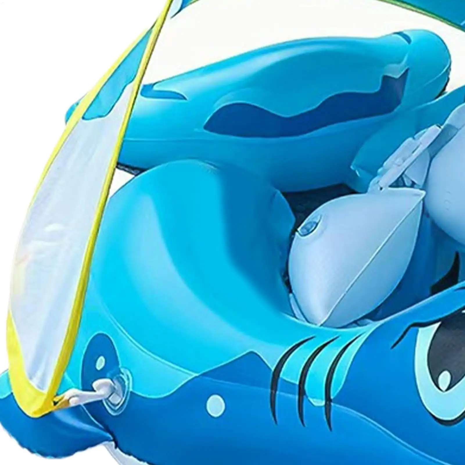 

Pool Floats Kids Inflatable Chair With Sun Canopy Floating Water Chair For Boys Girls Ages 6-48 Months Outdoor River Lake Party