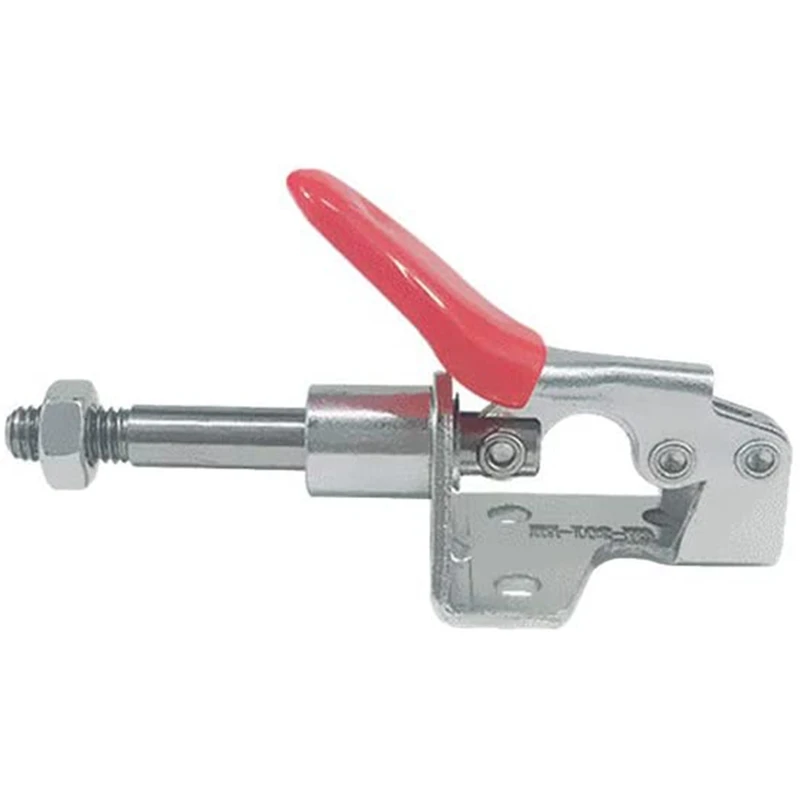 4Pcs GH-301AM 45Kg Toggle Clamp Quick Release Pull Action Vertical/Horizontal Type Clamps Hand Tool For Woodworking