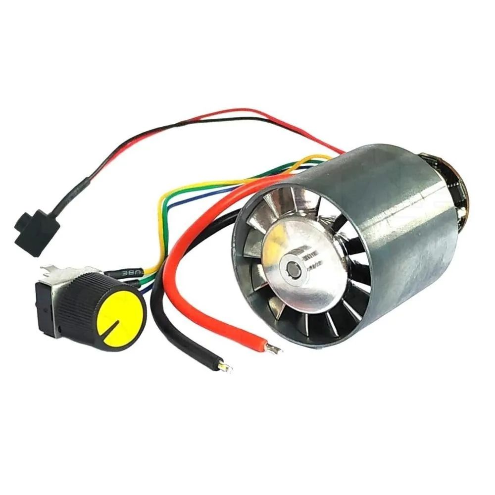 29mm Ducted Fan Brushless Motor Integrated ESC High Speed RC Model Fan Motor 6-9V 120000RPM 105W for DIY Powerful Cooling Fan