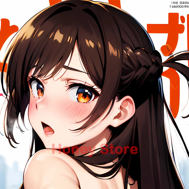 Dakimakura-Chizuru Mizuhara غطاء وسادة مزدوج الوجهين ، غطاء وسادة جسم مثير