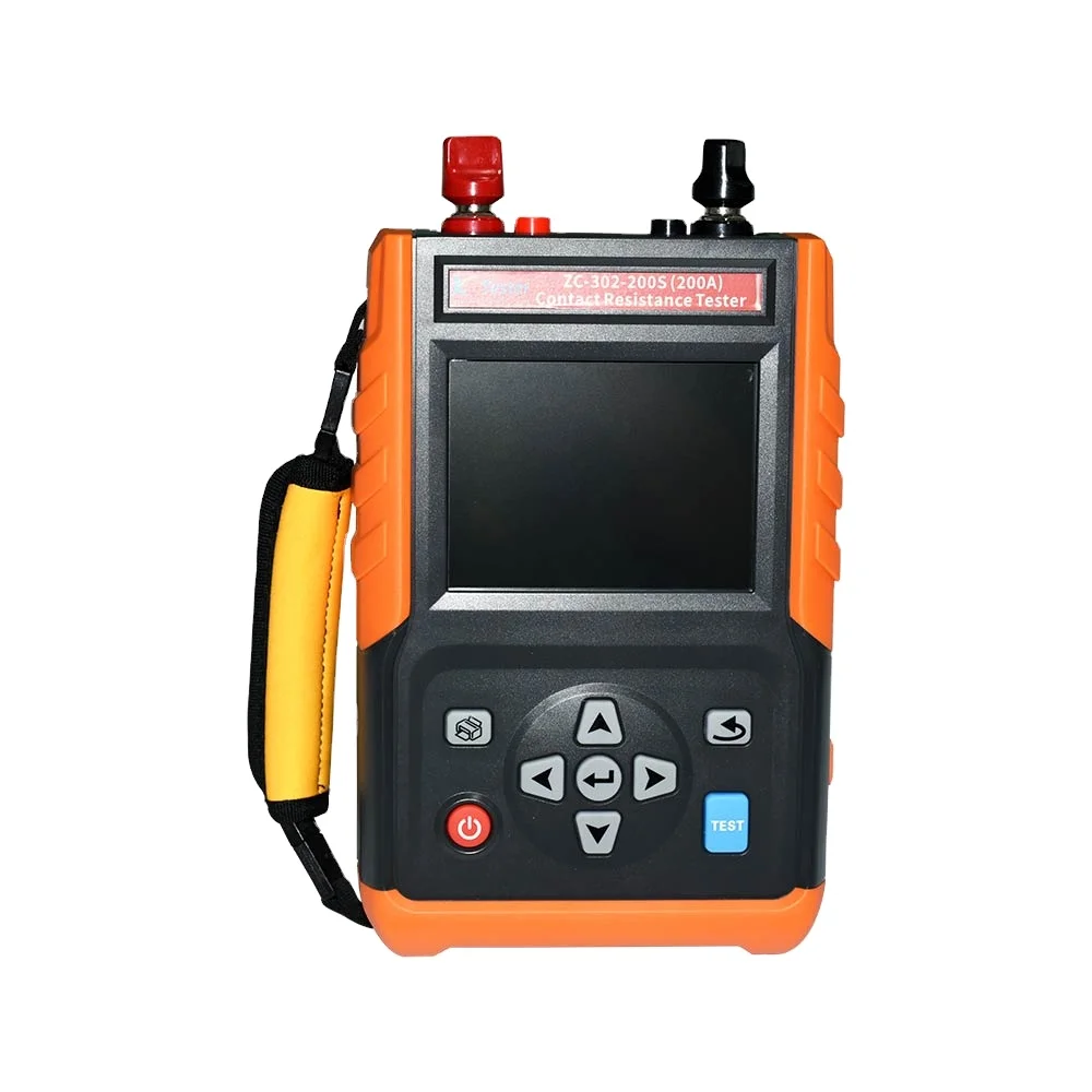High Precision Handheld Contact Resistance Tester 200A Loop Resistance MeterAR